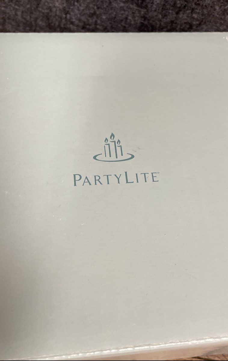 NIB PartyLite Crystal Castle Candle Holder
