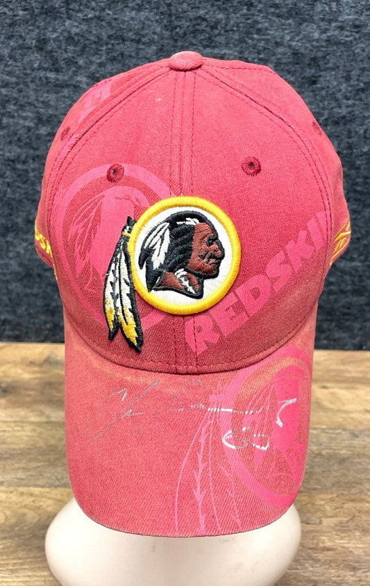 Chris Samuels Signed Washington Redskins Hat Reebok NFL Vintage Autograph Cap