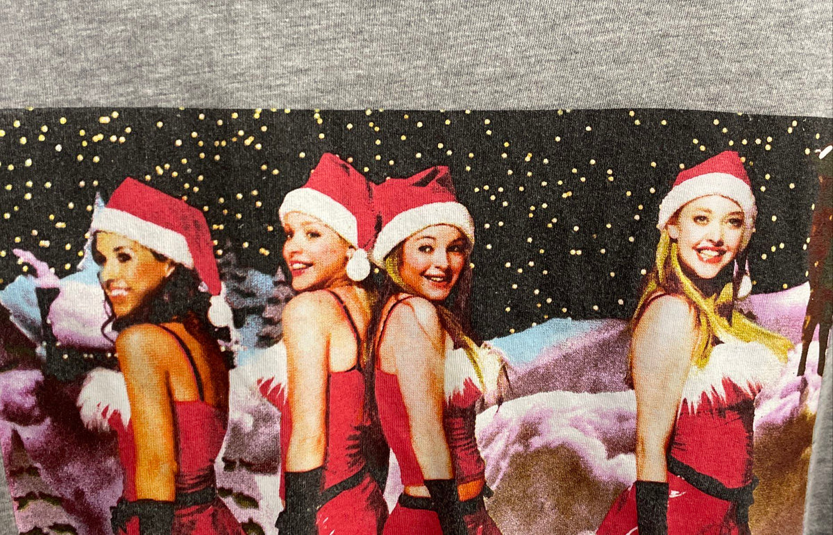 Mean Girls Christmas Jingle Bell Rock T-Shirt Reprint Paramount Pictures Sz XL