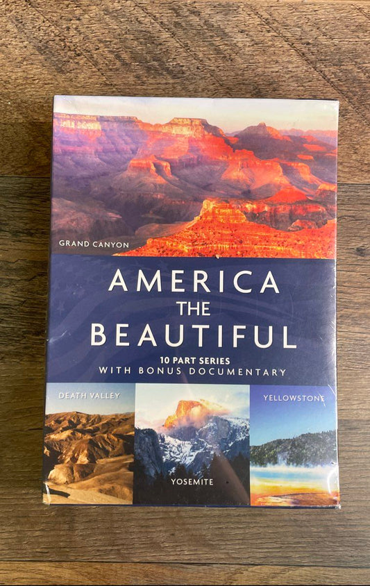 America The Beautiful 10 Part Series Documentary 6 DVD Box Set National Parks