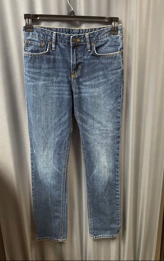 Polo Ralph Lauren Boys Blue Medium Wash Cotton Denim Jeans Size 16