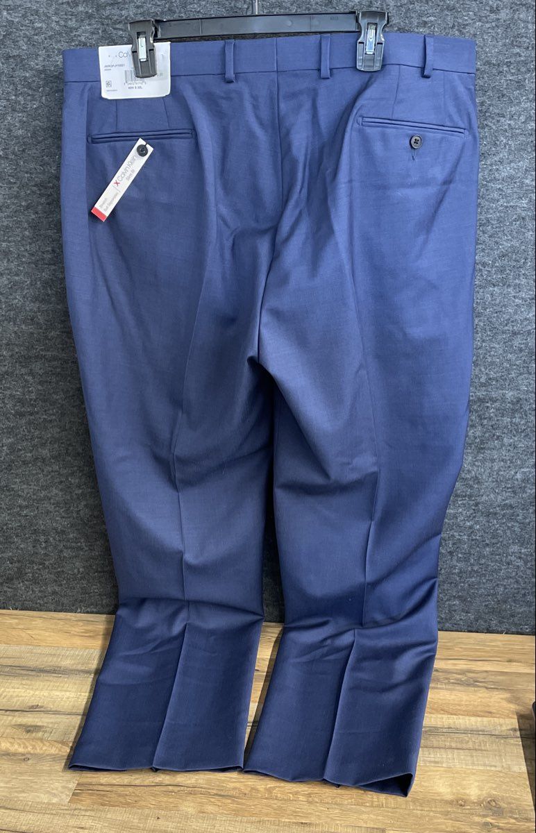 Calvin Klein Men's Jerome Slim Fit Navy Blue Wool Stretch Suit Pant NWT 40x32