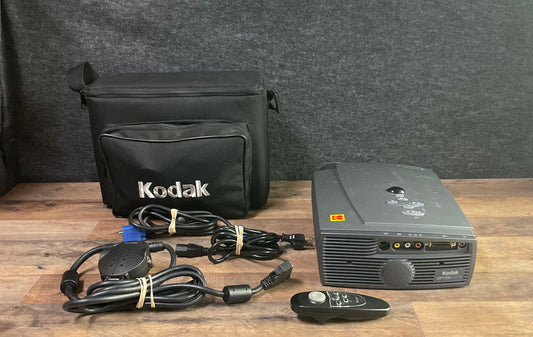Vintage Y2K Kodak DP1100 Digital Projector 1100 Lumens SVGA DLP w/ Case Remote