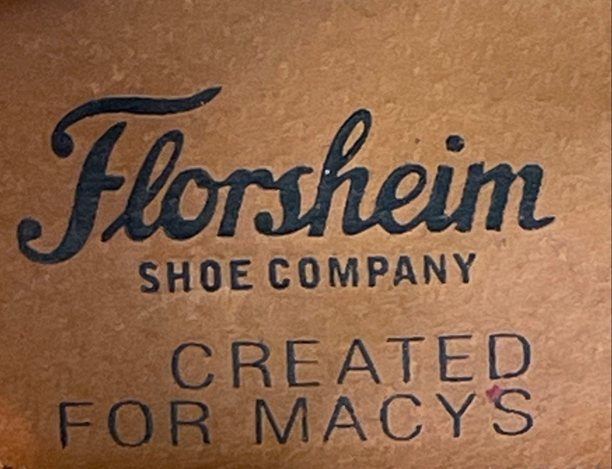 Florsheim Brown Leather Cap Toe Derby Dress Shoes Men's Size 12 D