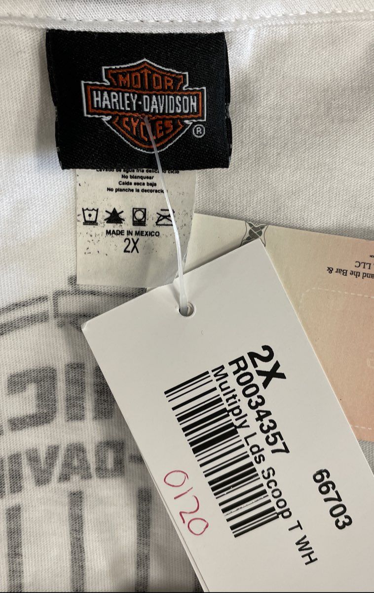 NWT 2020 Harley-Davidson Niagara Falls Rhinestone T-Shirt Sz 2X