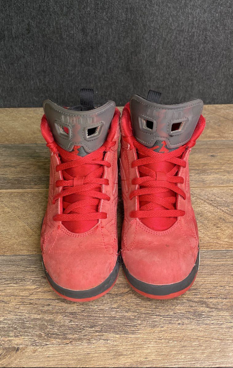 Boy's Nike Jordan Jumpman MVP Red/black Sneaker Size 2Y