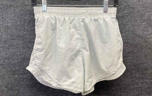 Nike Women's Dri-Fit Shorts Light Green Athletic Running Perforated Size S