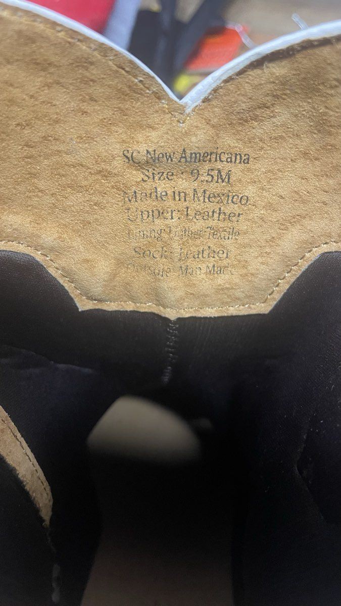 Shyanne New Americana Patriotic Stars Stripes Western Boots Women's Size 9.5