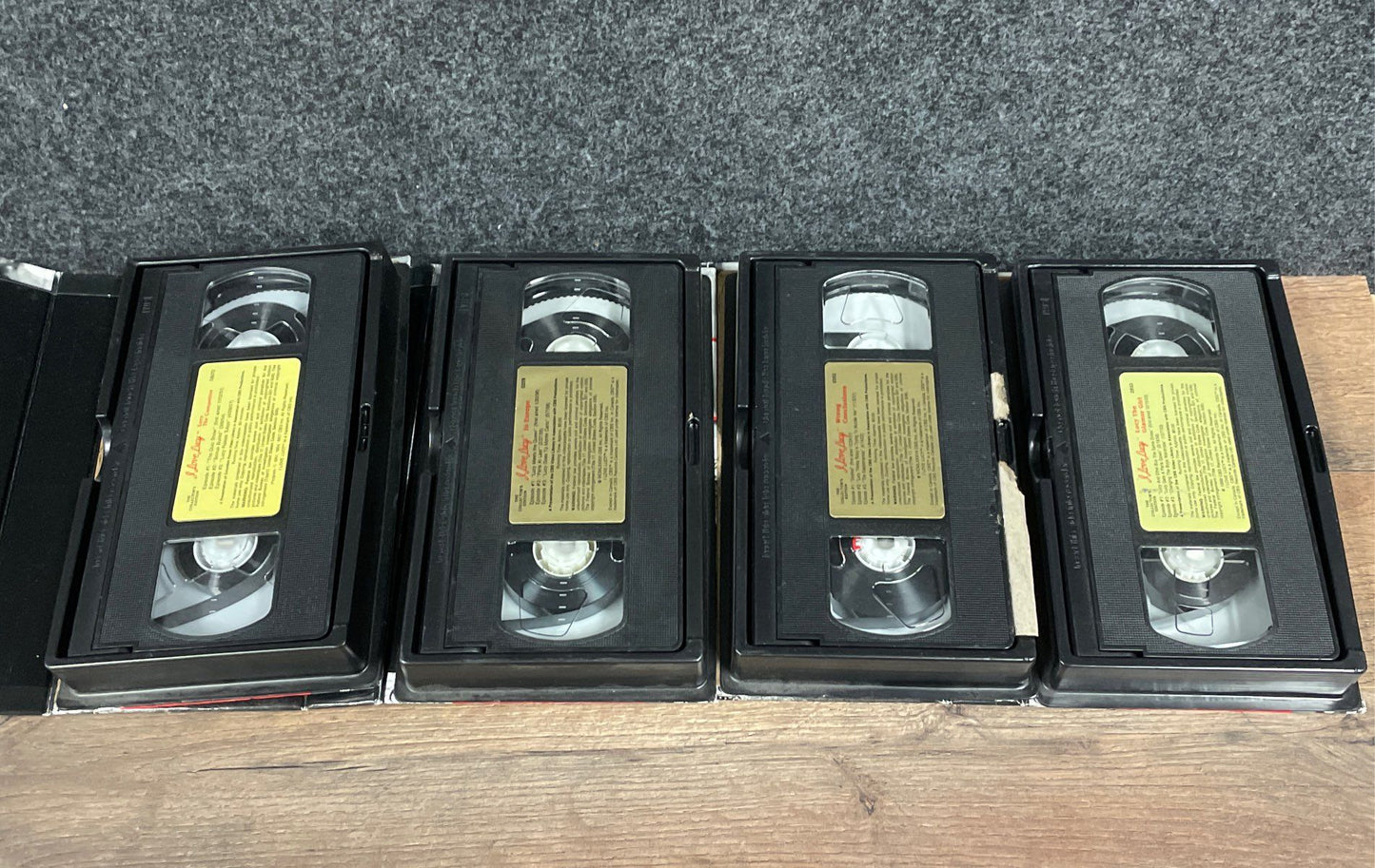 I Love Lucy Collector's Edition 4 VHS Tapes Lot Columbia House Video