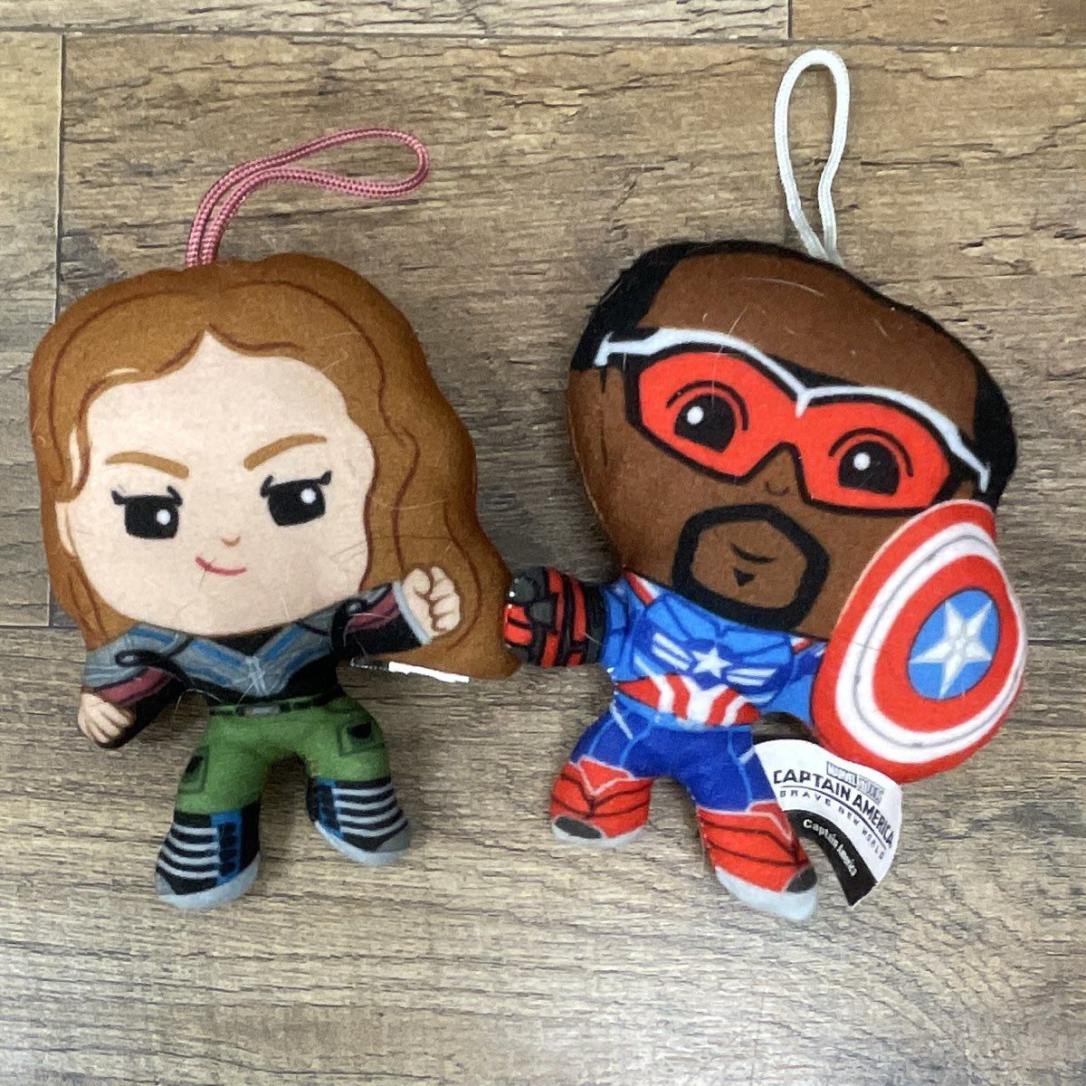 Marvel Avengers Spider-Man Captain America Hulk Action Figure + 2 Plush Lot