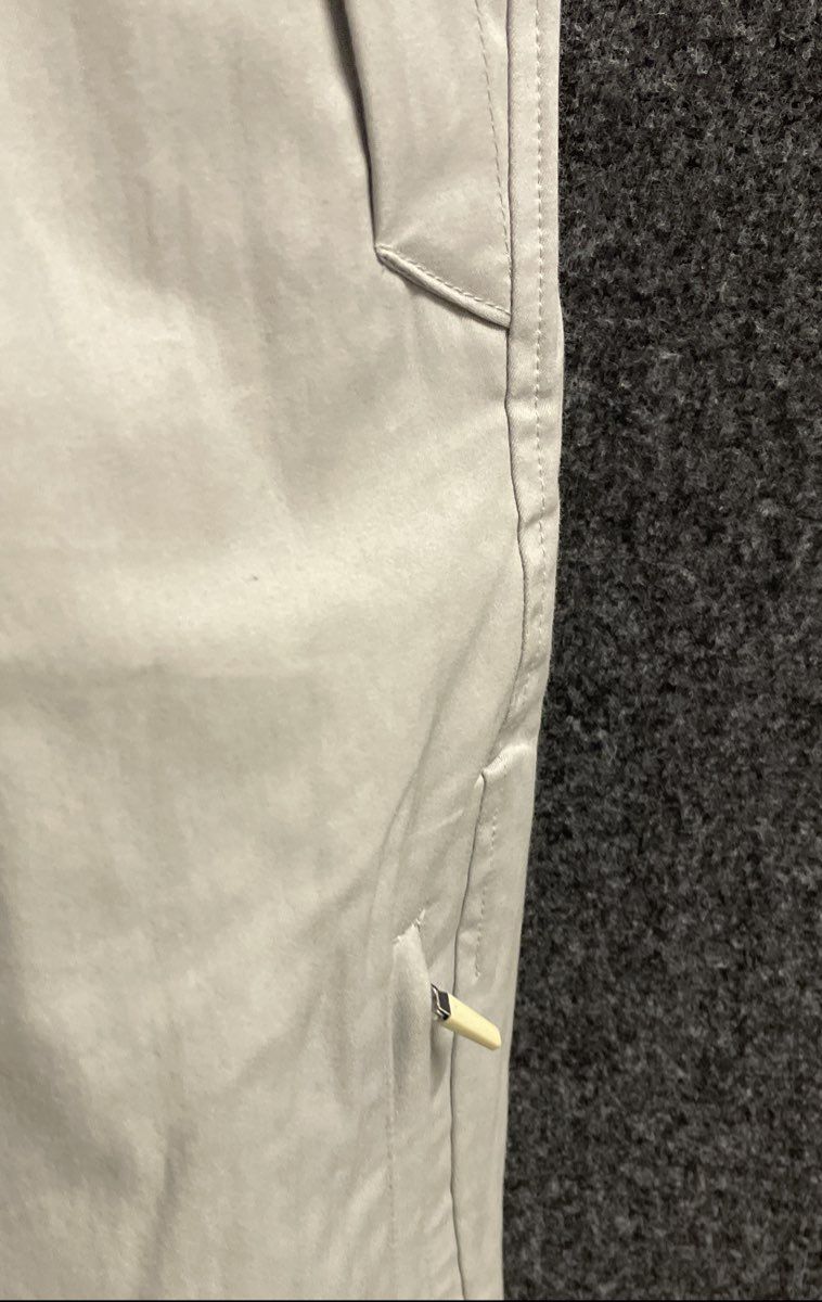 NWT Vintage Y2K Calvin Klein Sport Men's Gray Stretch Cargo Pants Sz 34W