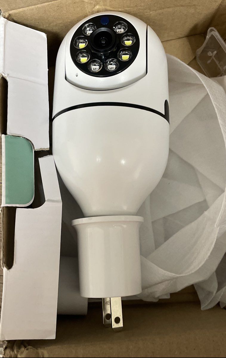 Apeman WiFi Security Camera & Light Bulb Panorama Camera Lot of 3