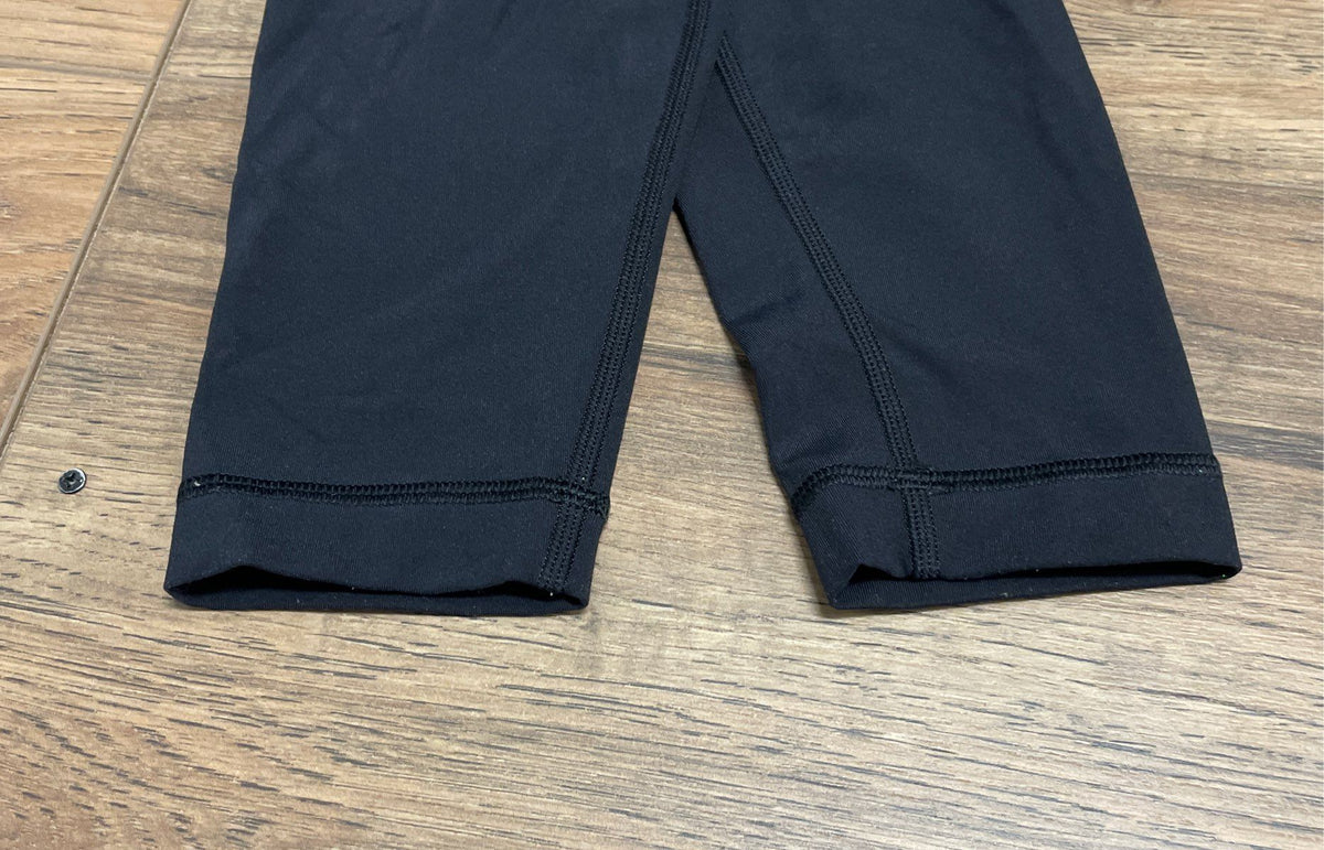 Lululemon Women's Black High-Rise Yoga Athletic Leggings Full Length Pants