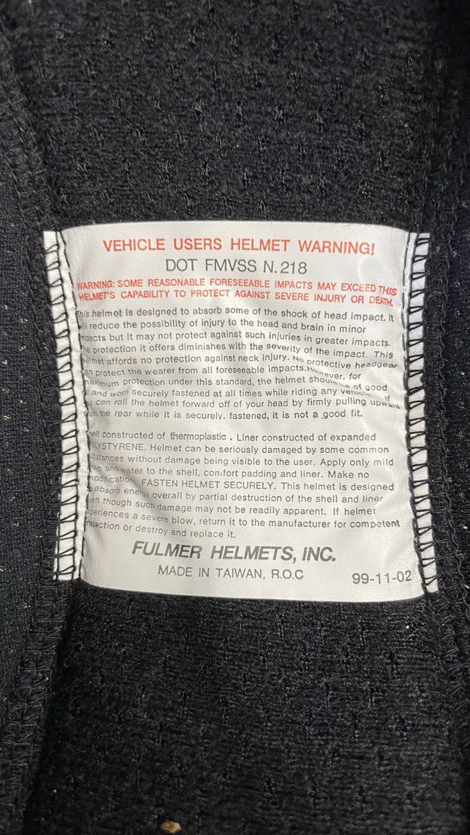 Black DOT Helmet - Size Large