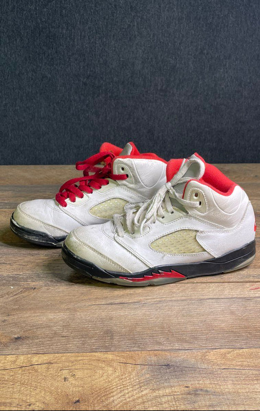 Nike Air Jordan 5 V Retro Fire Red 2020 Youth Sneakers Size 3Y