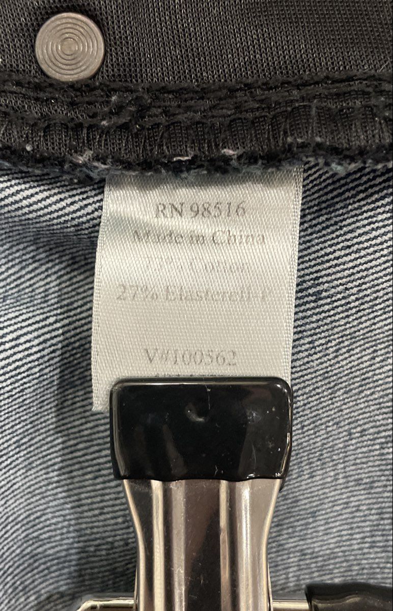Coldwater Creek Women's Dark Blue Wash Straight Leg Stretch Jeans Sz P14