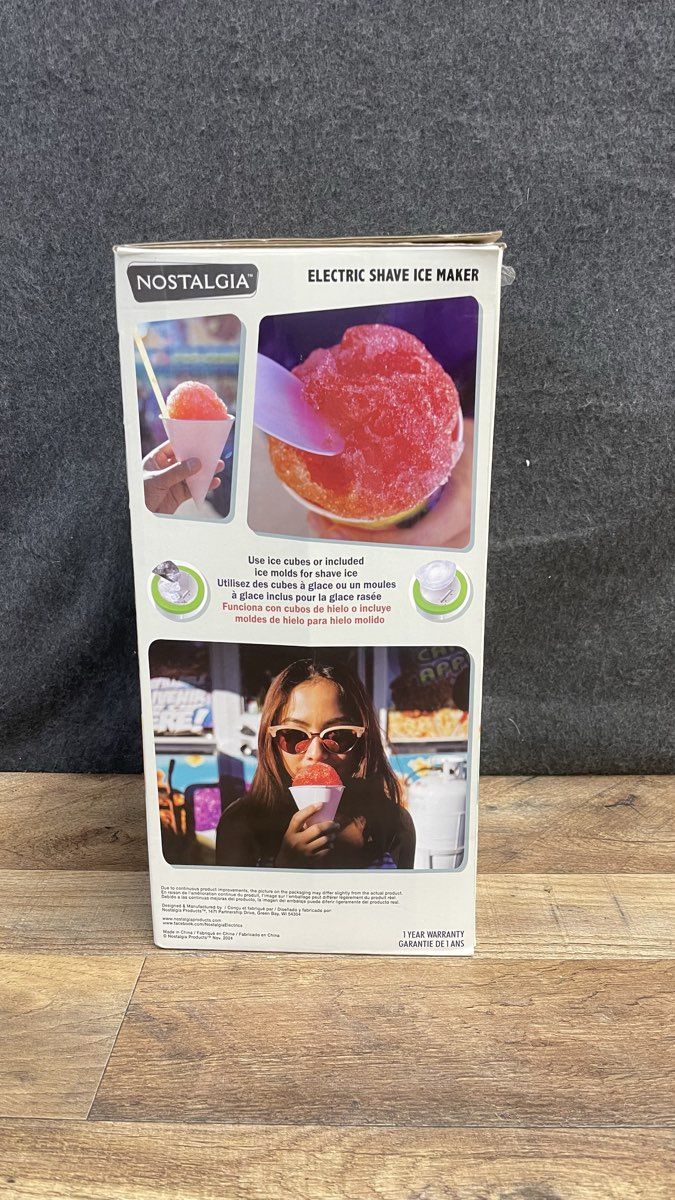 Nostalgia Electric Shave Ice Maker