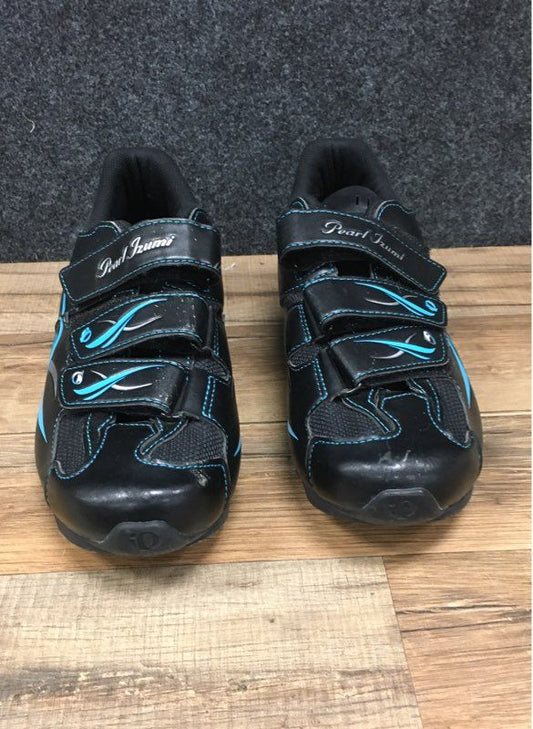 Pearl Izumi W All-Road II Women's Cycling Shoes Black Blue Size EUR 42