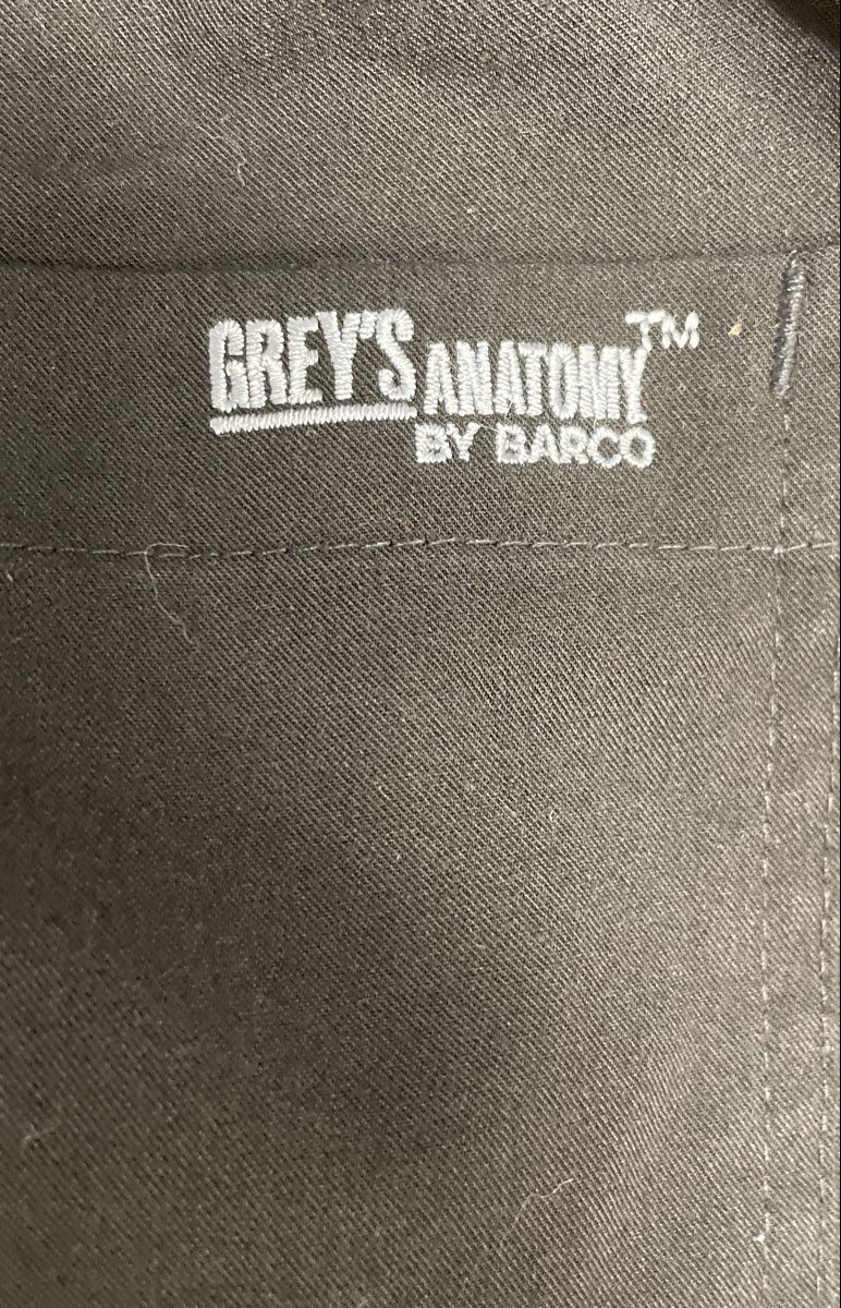 Barco Grey's Anatomy Women's Black Signature Cargo Scrub Pants Size M