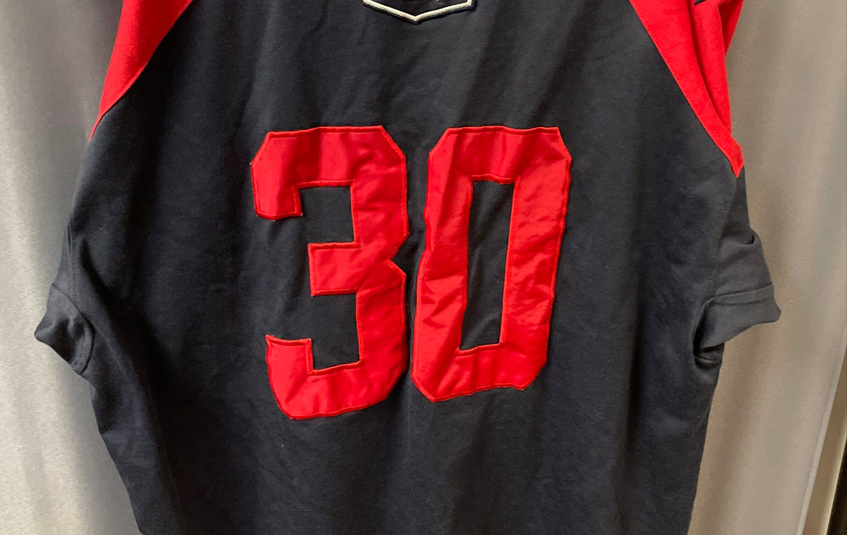 Colosseum Men's Howard University Football Jersey Navy Red Vintage 90s Sz XXL