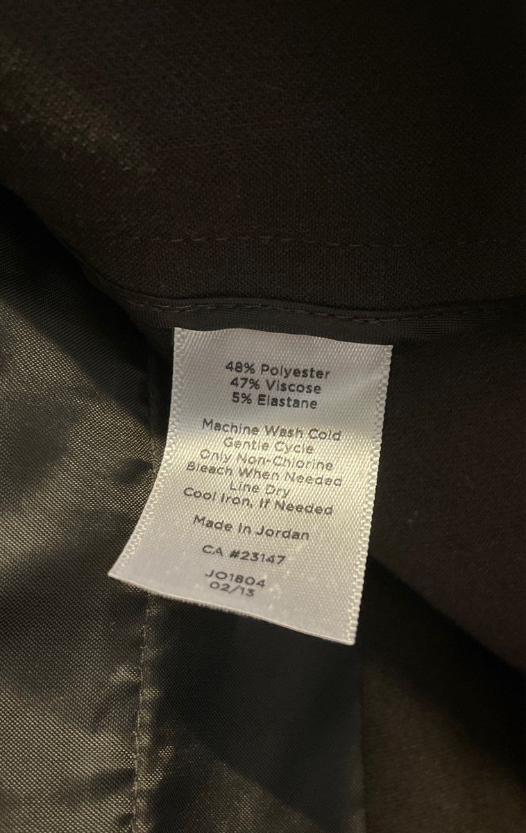 Talbots Women's Signature Brown Tapered Pants Stretch Blend Size 12P NWT