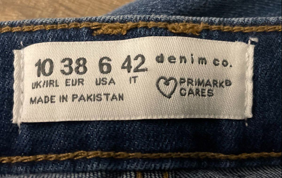 Denim Co. Women's Blue High Waist Skinny Jeans Frayed Hem Distressed Sz 6 NWT