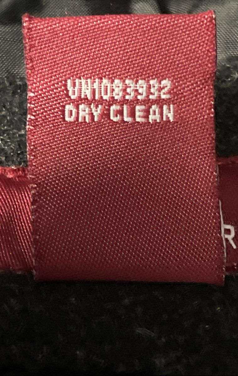 Vintage Y2K Merona Women's Gray Wool Blend Full Zip Bomber Jacket Sz M