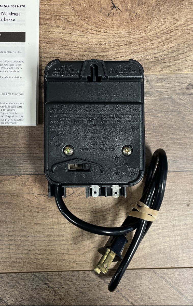 Toro VariSet Photocell Power Pack 56 Watts *IOB*