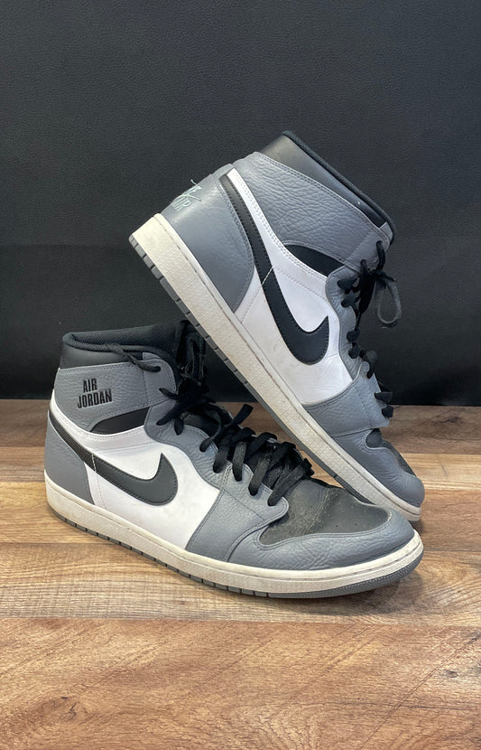 Nike Air Jordan 1 Retro High Rare Air Cool Grey Black White Size 16