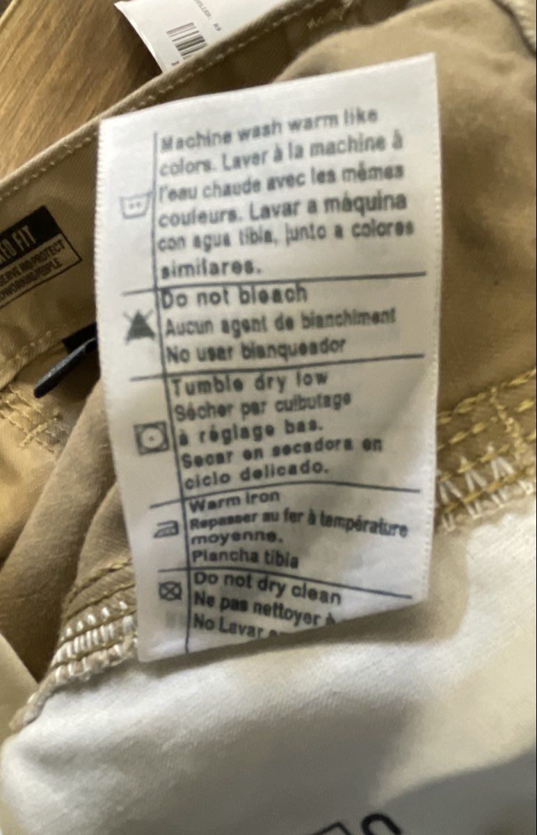Carhartt Men's B324 Relaxed Fit Canvas Work Pants Dark Khaki Size 36x34