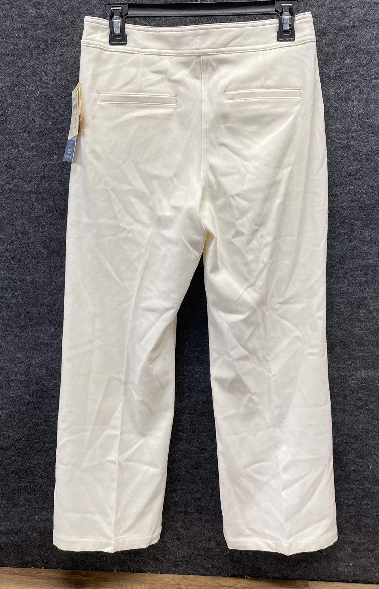 Coldwater Creek Women's Beige Ivy Moleskin Pants Straight Leg NWT Sz P6