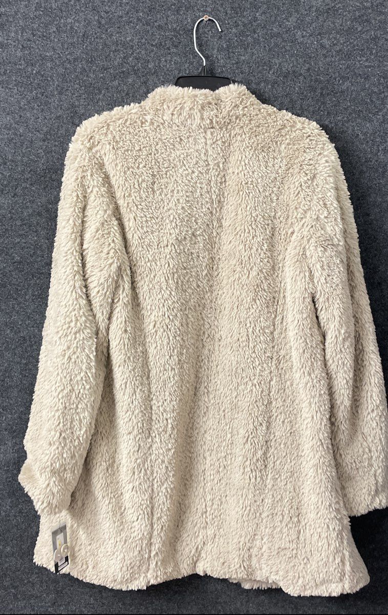 Beige Kenneth Cole Coat - Size Medium