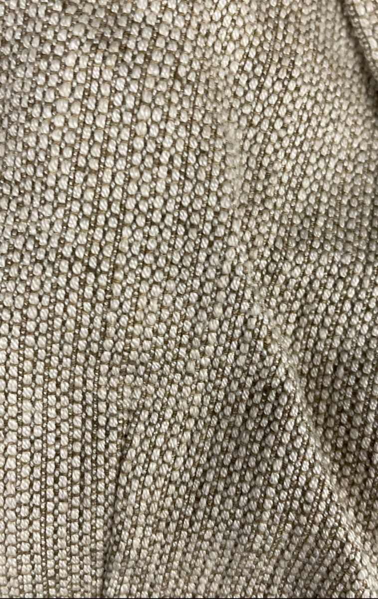 Anne Klein New York Women's Beige Textured Weave Single Button Blazer Sz 6