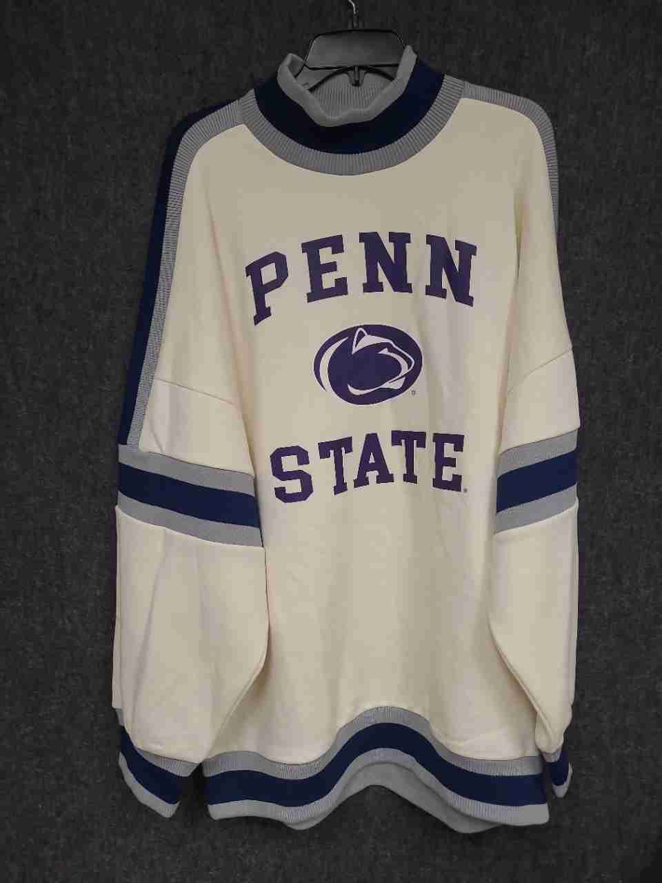 Gameday Couture Women's Penn State Nittany Lions Mock Neck Sweatshirt Sz XXL