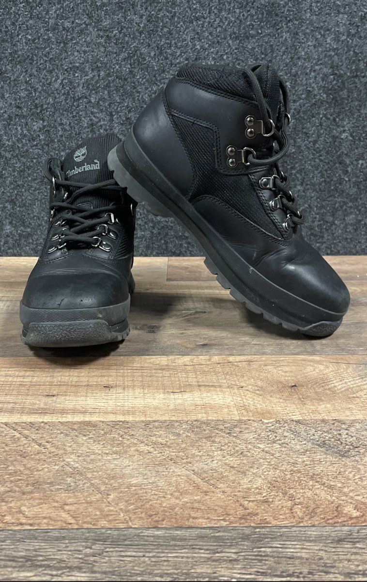 Timberland Eurohiker Black Boy's Size 5Y