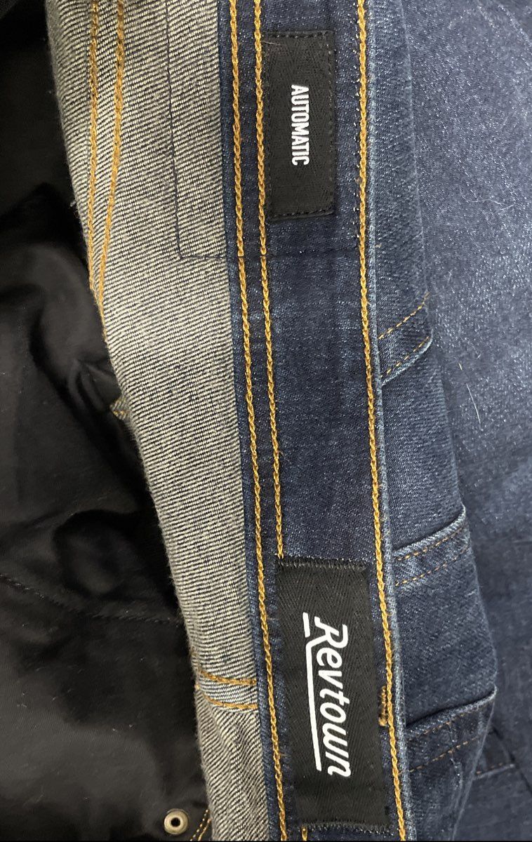 Revtown Men's Automatic Decade Denim Jeans Dark Wash Sz 33x32