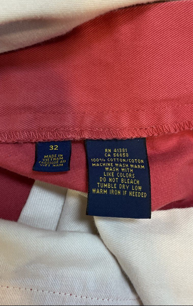 Polo Ralph Lauren Men's Red Classic Fit 6" Inseam Chino Shorts Size 32