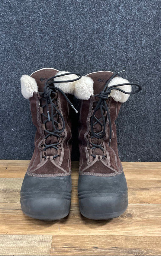 Columbia Sierra Summette Brown -25F Winter Snow Boots Women's Size 10