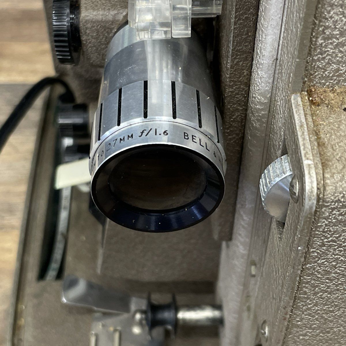 Vintage Bell & Howell Design 266A 8mm Film Projector Autoload f/1.6 Lens
