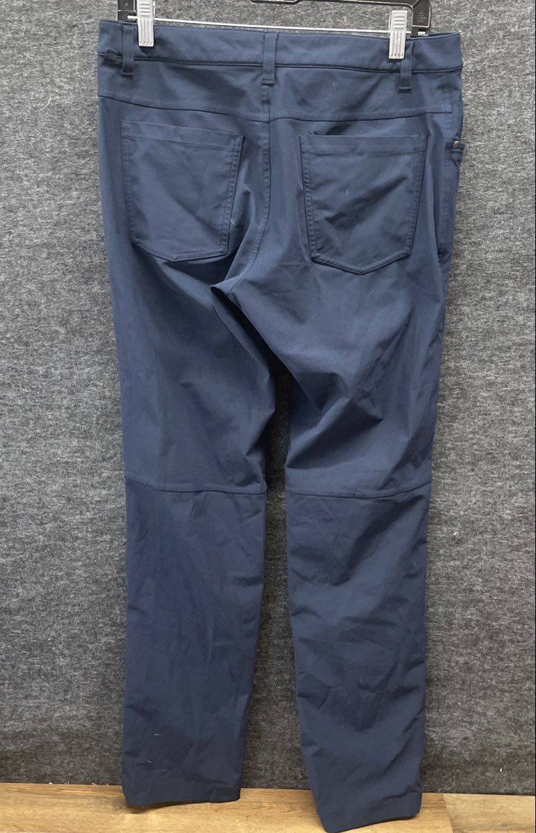 Lululemon Men's Blue ABC Slim Fit Warpstreme Performance Chino Pants Sz 31