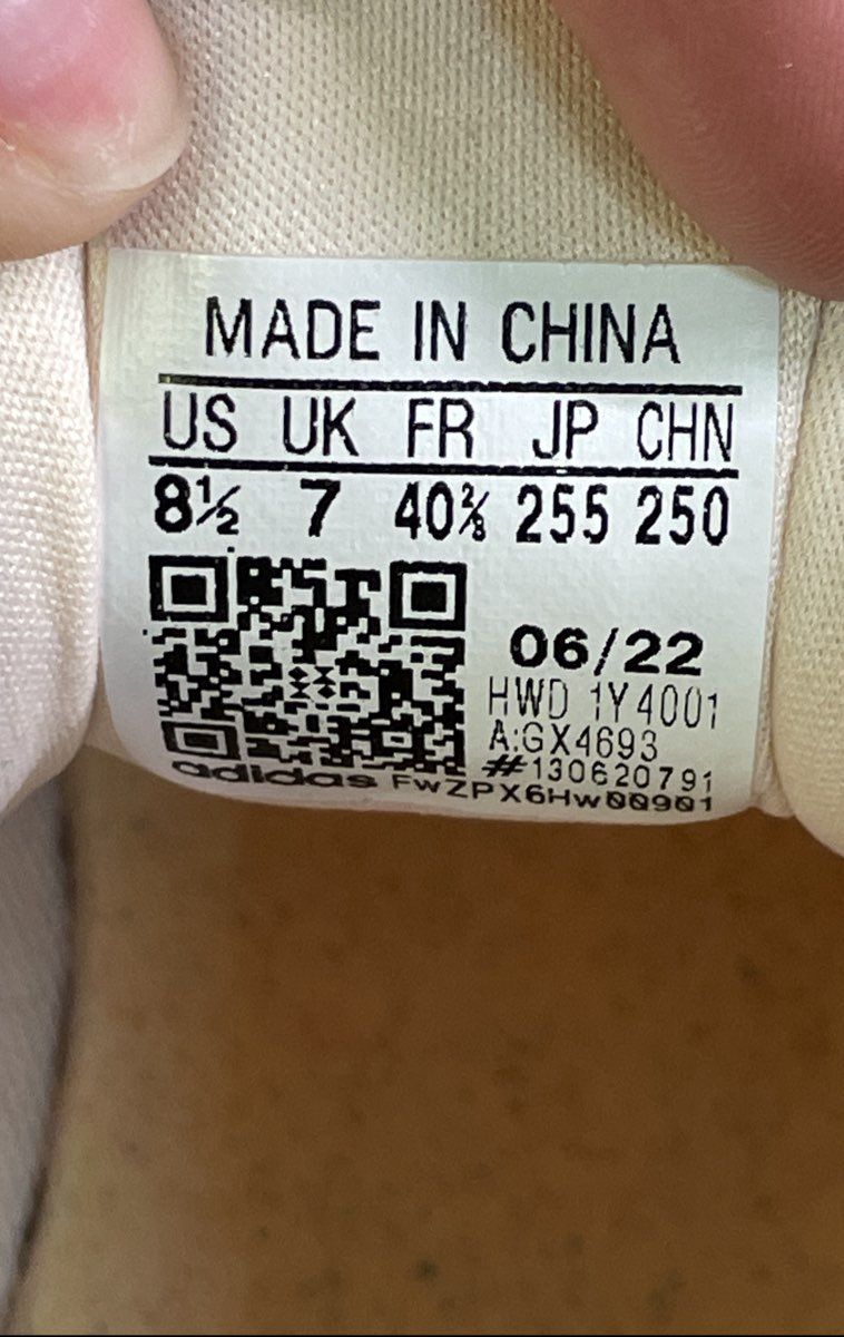 Adidas Ozelle Cloudfoam Peach Pink Running Shoes GX4693 Womens Size 8.5