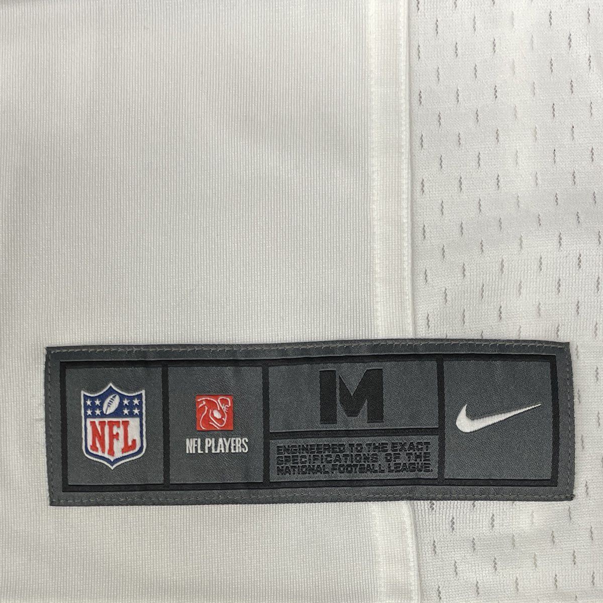 Nike Men's Carolina Panthers Cam Newton #1 White NFL On Field Game Jersey Sz M