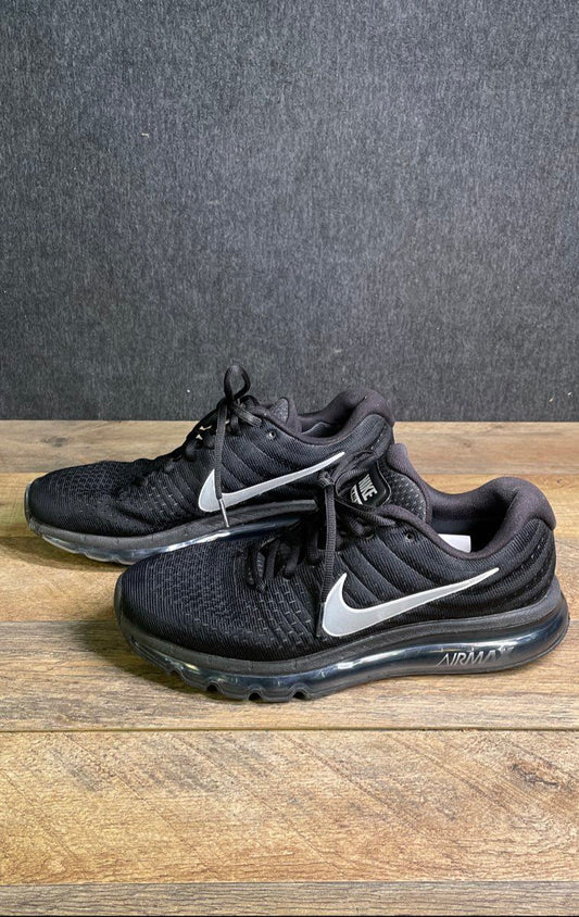 Nike Air Max 2017 Black Anthracite Running Shoes Men's Size 8.5