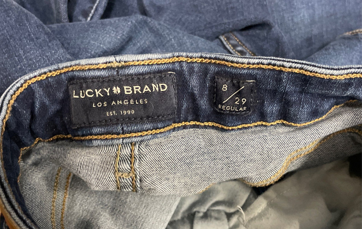 Lucky Brand Women's Blue Lolita Low Rise Skinny Jeans Sz 8/29