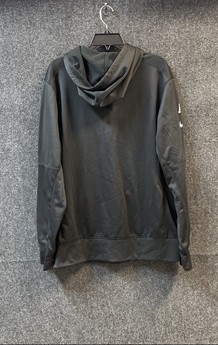 Nike Men's Therma-FIT Pullover Hoodie Black Space Mission Graphics Sz L
