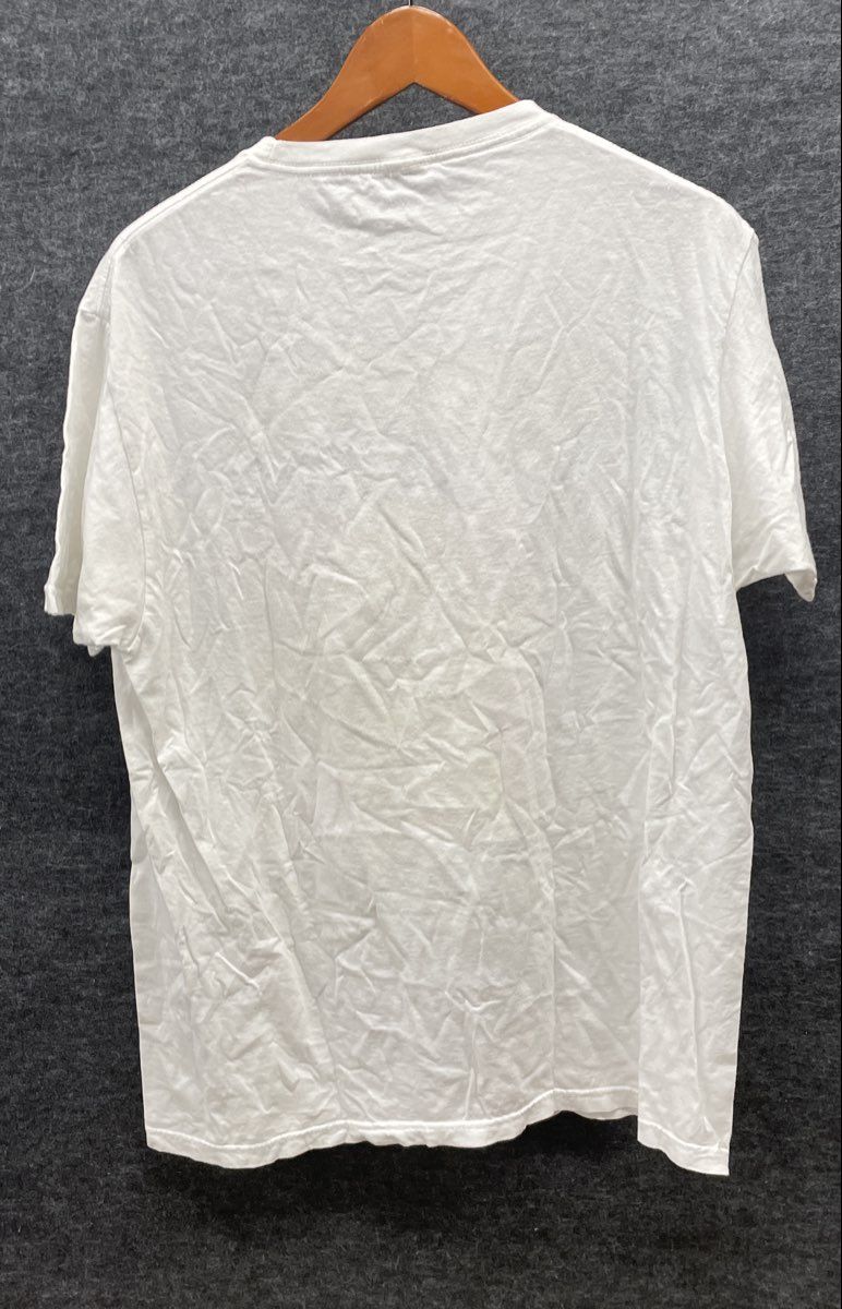 Pokemon Men's White Pikachu Graphic T-Shirt Japanese Katakana Text Sz L