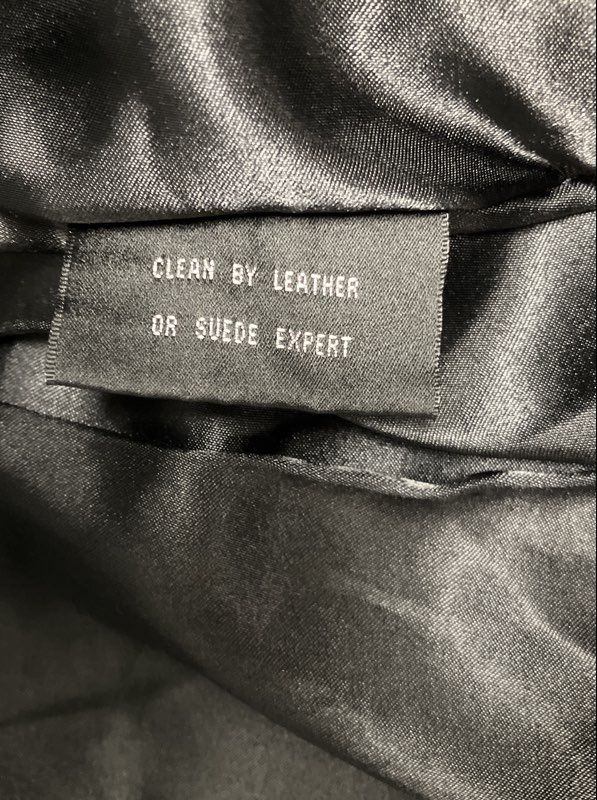 Wilsons Leather Pelle Studio Women's Black Leather Full Zip Jacket Sz M