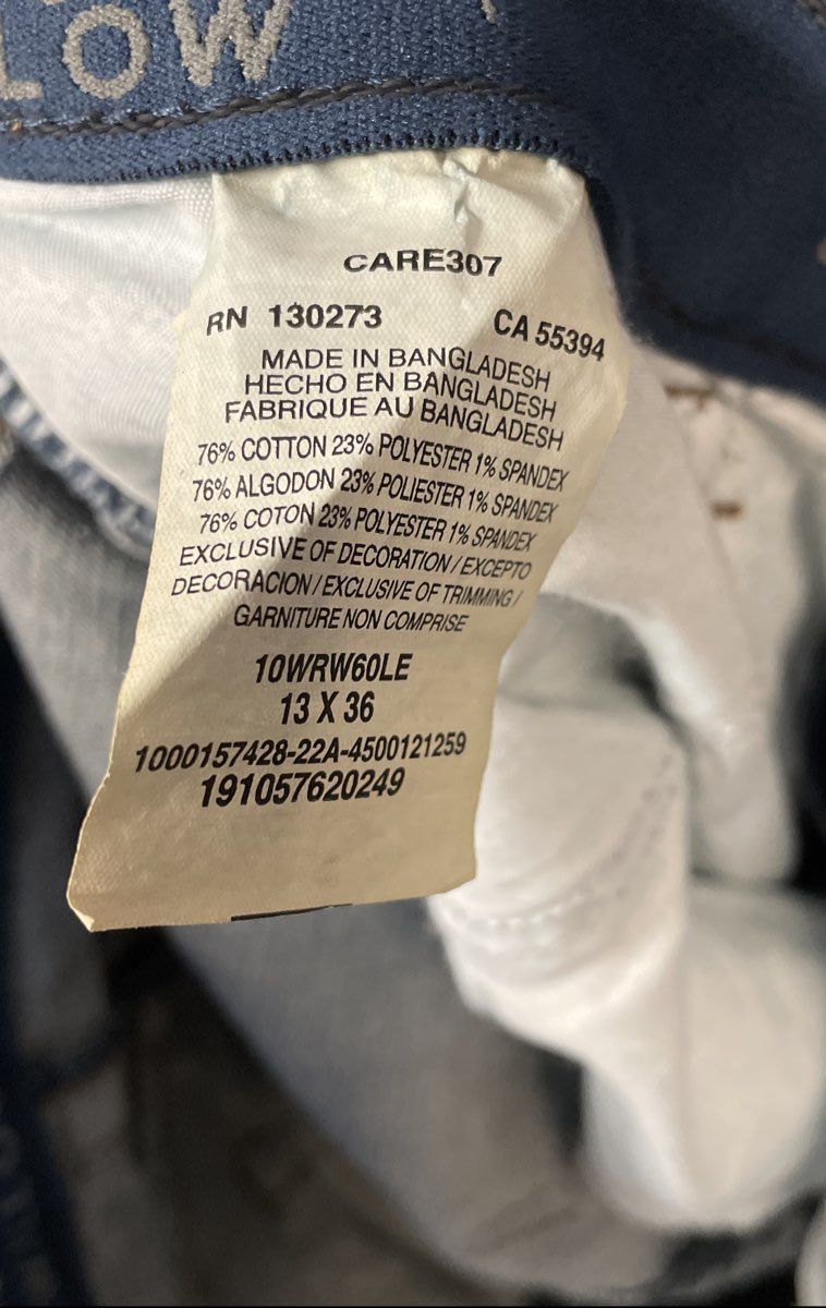 Wrangler Women's Willow Ultimate Riding Jeans Dark Wash NWT Sz 13x36