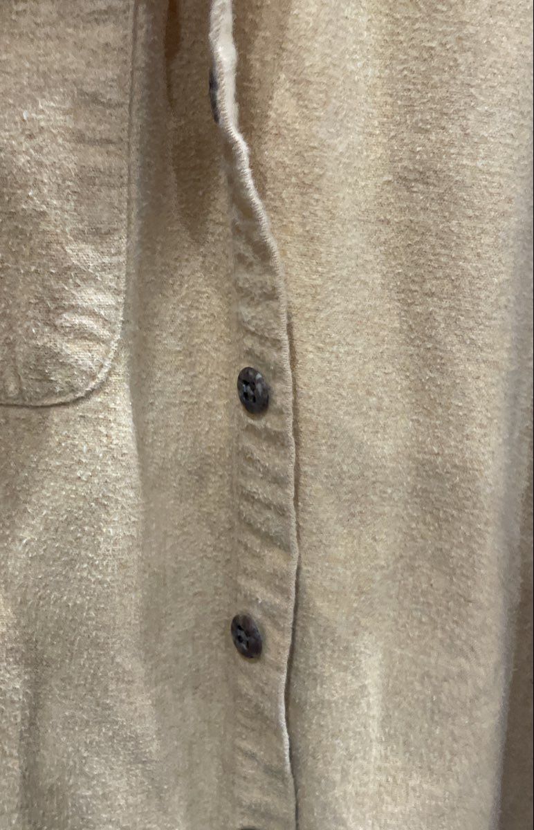 Vintage 90s St John's Bay Men's Yellow Cotton Flannel Button Up Shirt Sz L