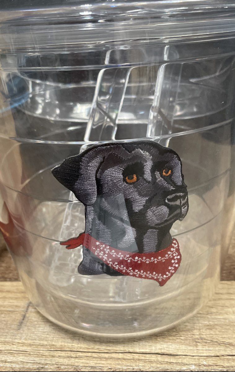 Tervis Tumbler Black Labrador Retriever 2.5qt Ice Bucket With Lid & Tongs NIB